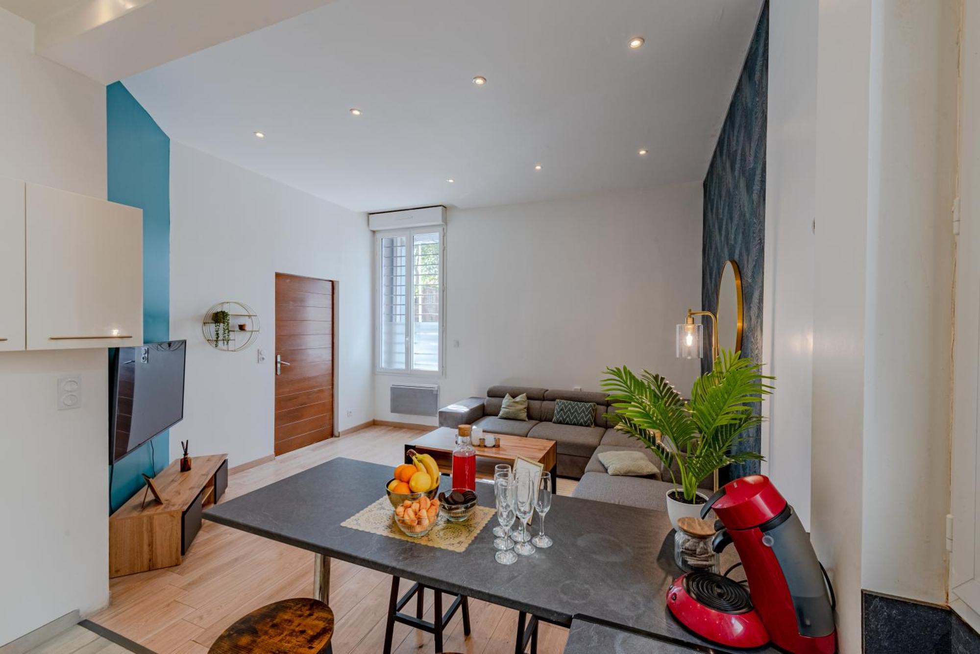 פרפיניין Chic Family - Neuf & Moderne - Parking Wifi Centre Ville Gare Tgv - Confort Ideal Famille - Offre Speciale מראה חיצוני תמונה