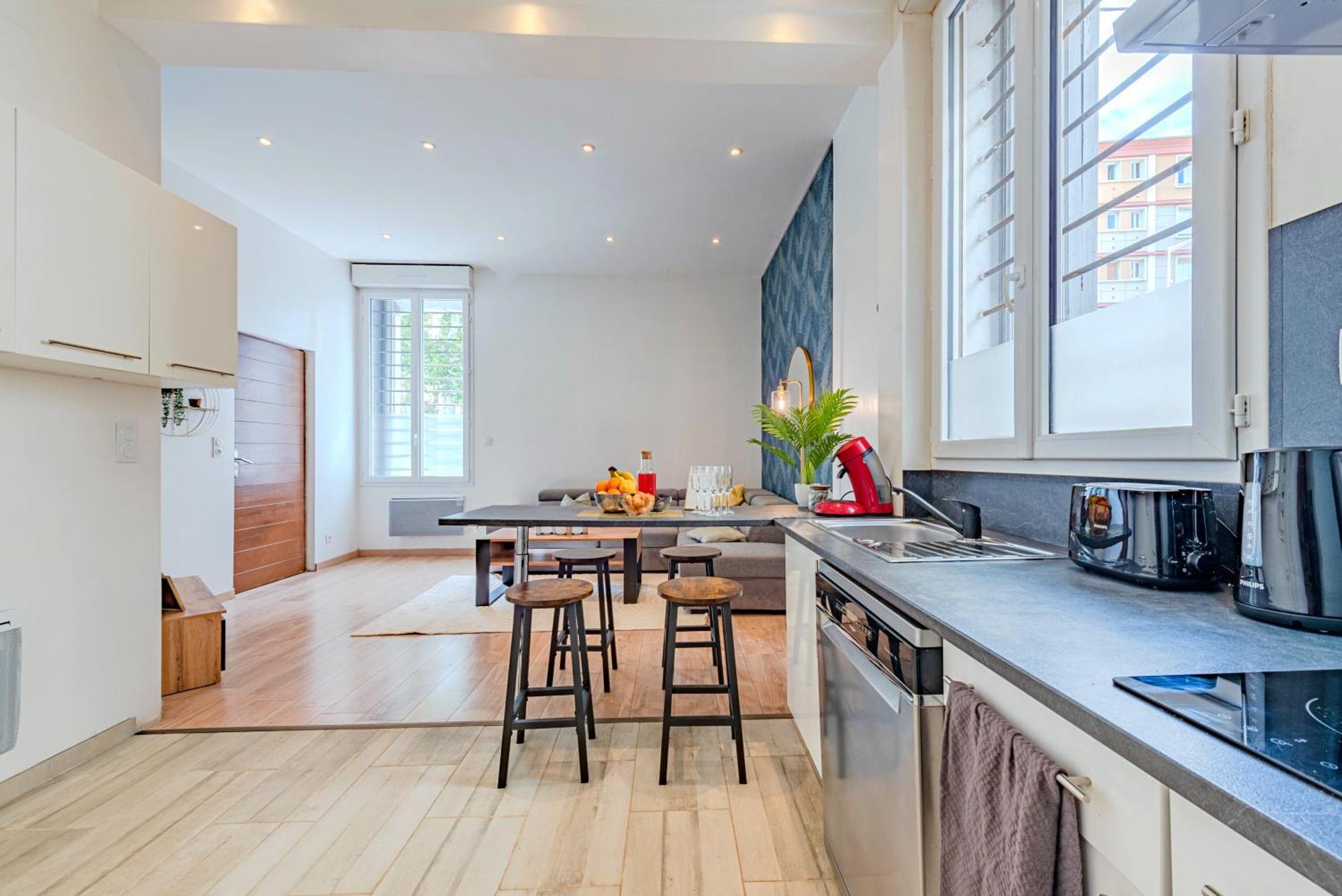 פרפיניין Chic Family - Neuf & Moderne - Parking Wifi Centre Ville Gare Tgv - Confort Ideal Famille - Offre Speciale מראה חיצוני תמונה